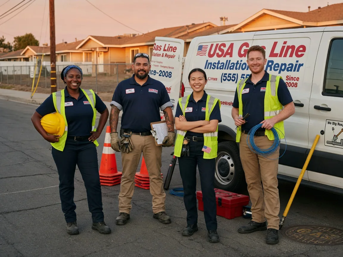 Gas Line Installation company in Rockville, MN